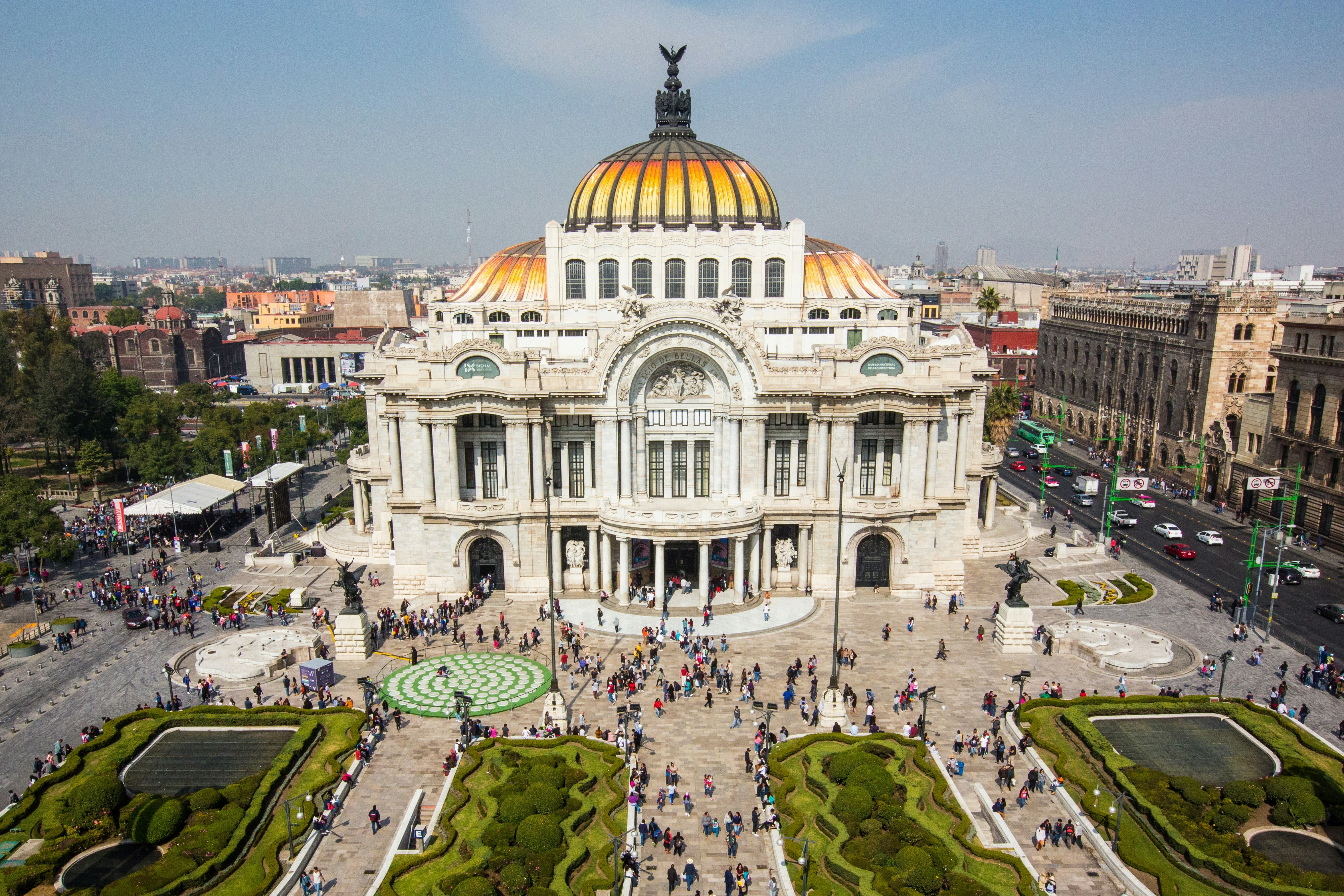The Palace of Fine Arts in Mexico City's picture